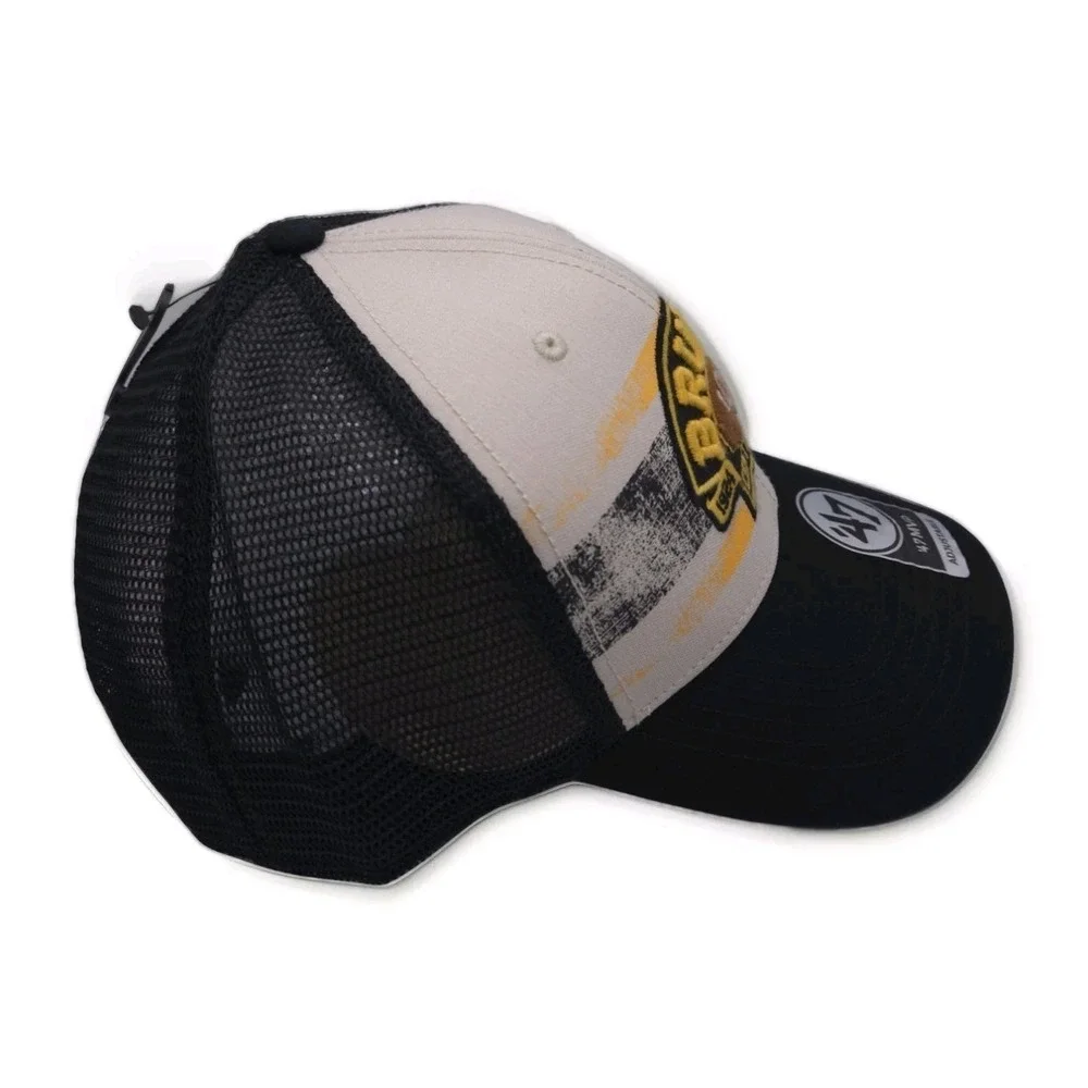 Boston Bruins '47 Centennial‎ Logo Breakout MVP Snapback Hat Cap